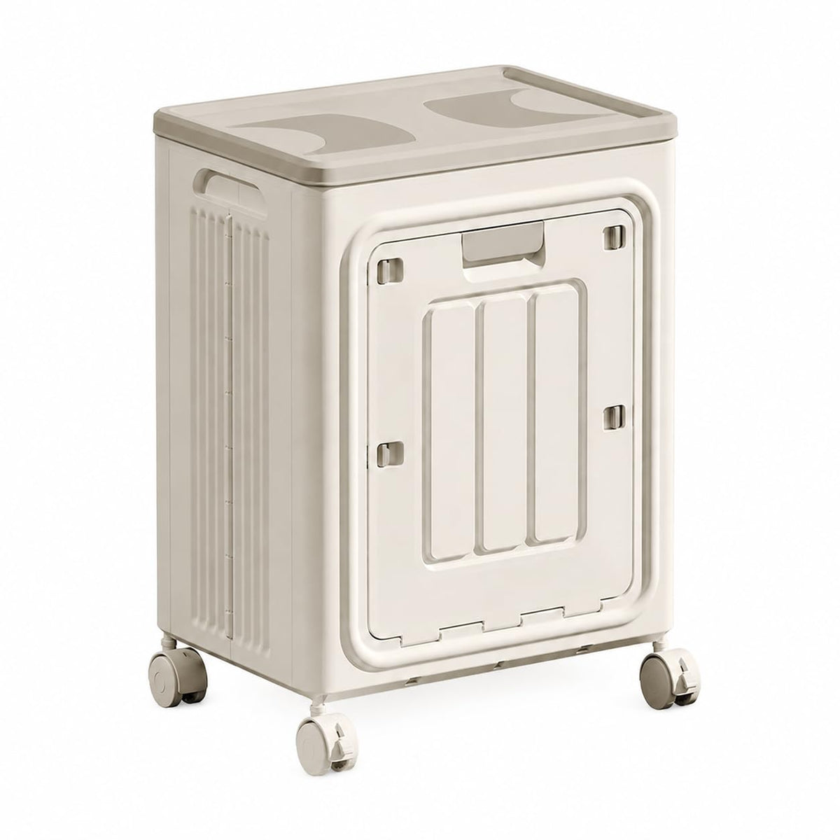 UFORU Rolling Laundry Hamper, Large Capacity with Lid & Wheels for Laundry