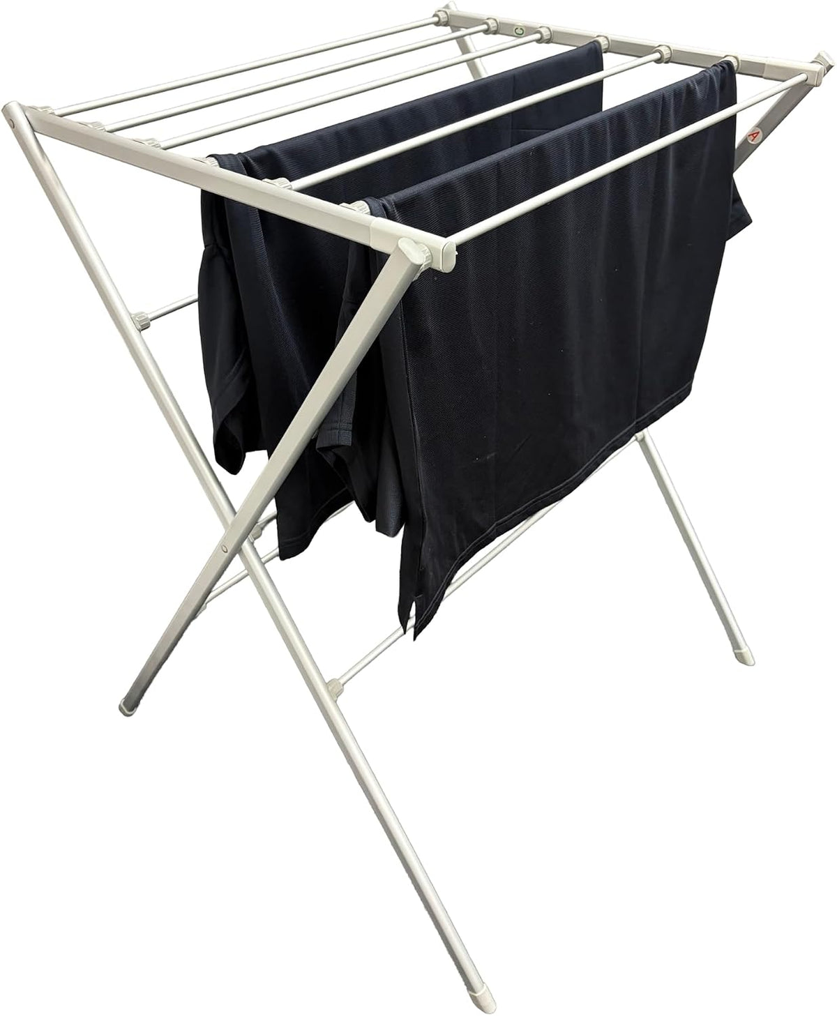 TOTES BABIES - Folding Aluminum Laundry Drying Rack for Clothes & Towels