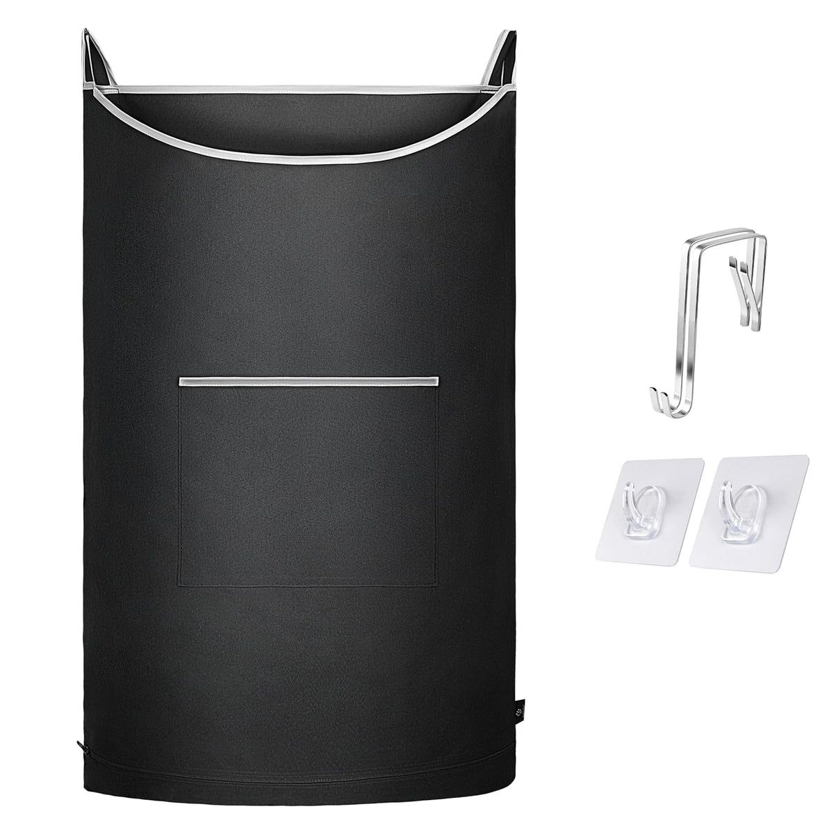 XL Hanging Laundry Hamper,Over the Door Hamper Bag for Bathroom,Dorm, Home.