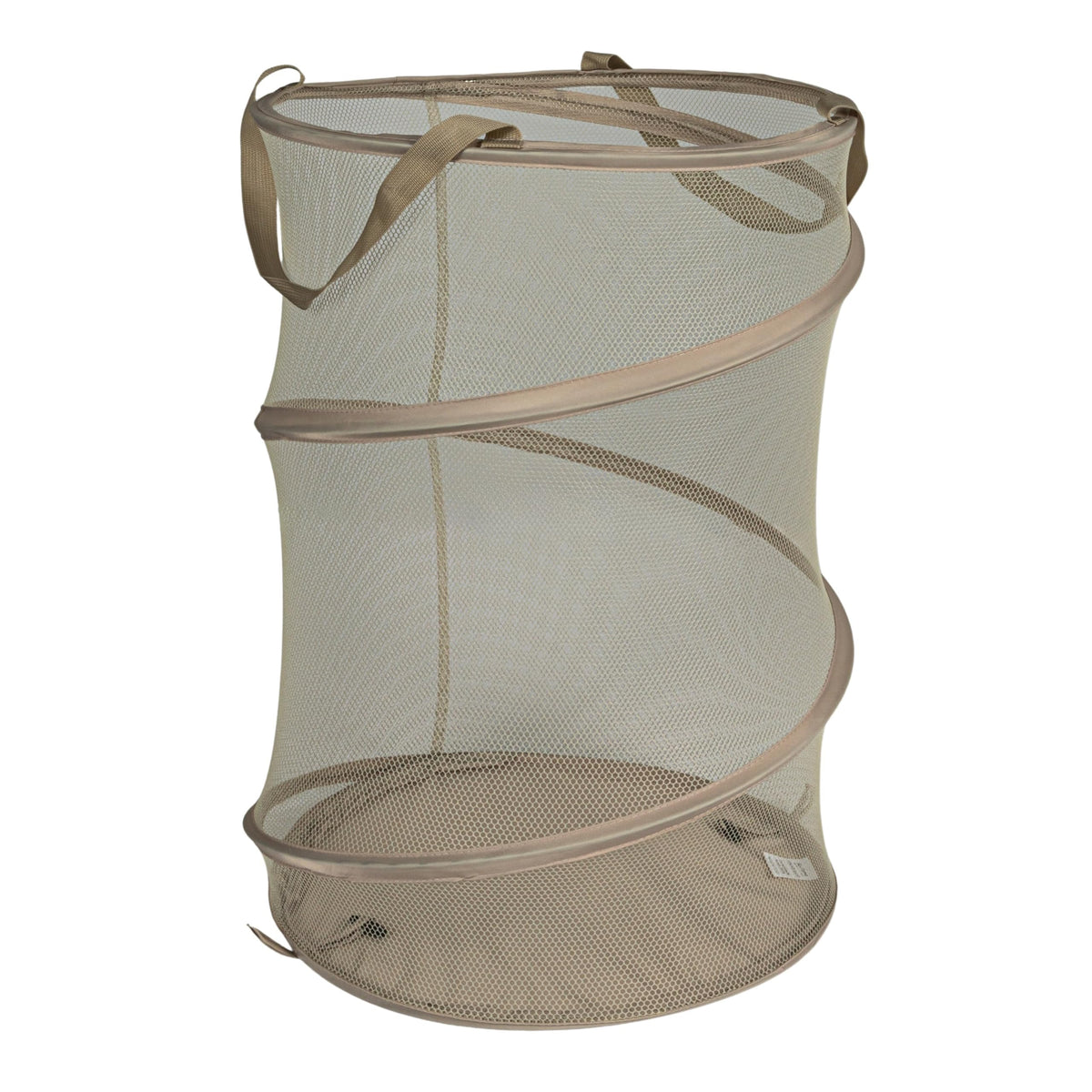 Household Essentials 2027-1 Pop-Up Collapsible Mesh Laundry Hamper | Charcoal
