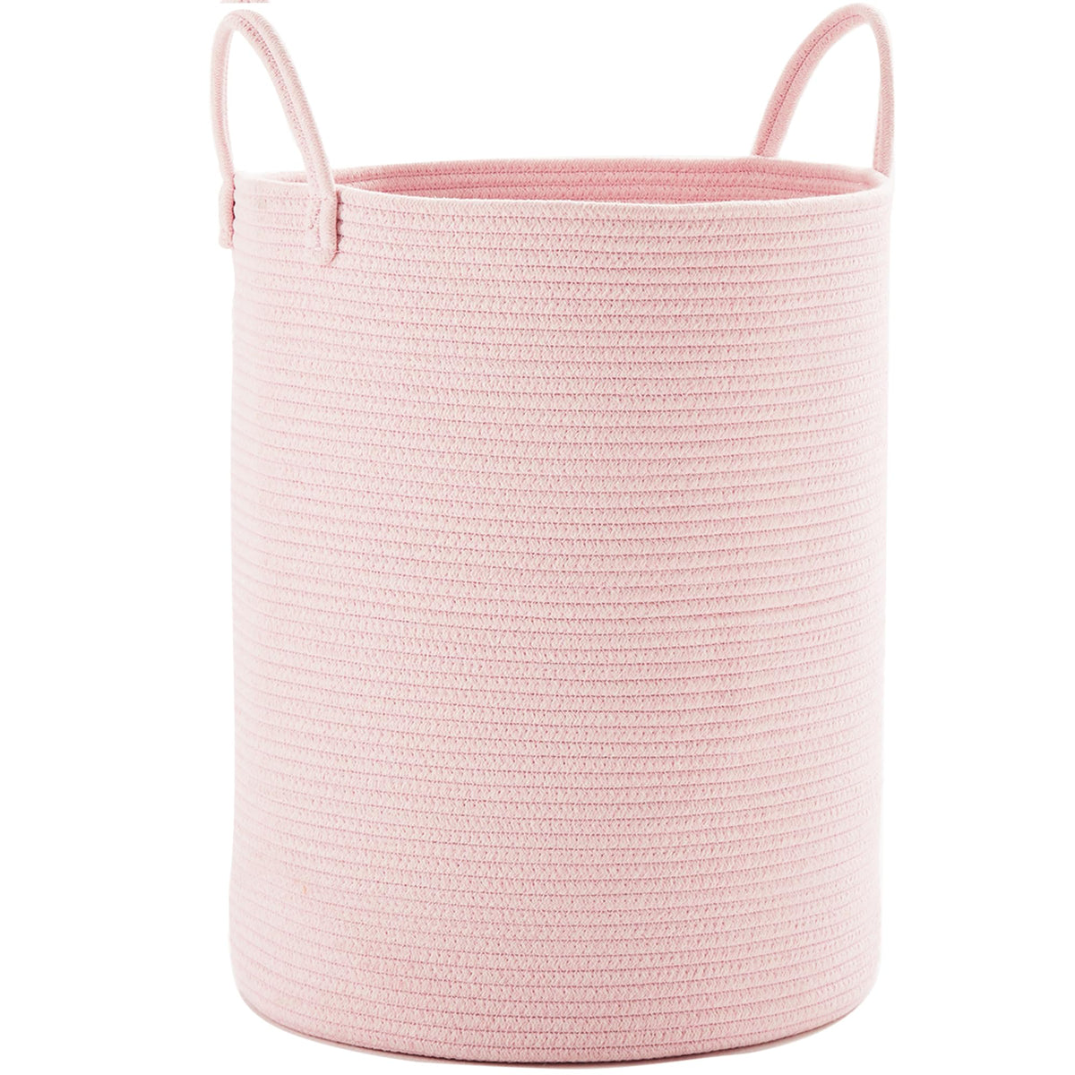 80L Extra Large Jute Woven Rope Laundry Basket Tall Wicker Hamper