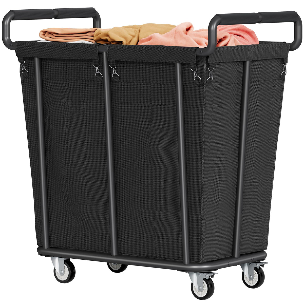 Gewudraw Extra Large Laundry Hamper with Wheels, Heavy Duty Hamper, 360L