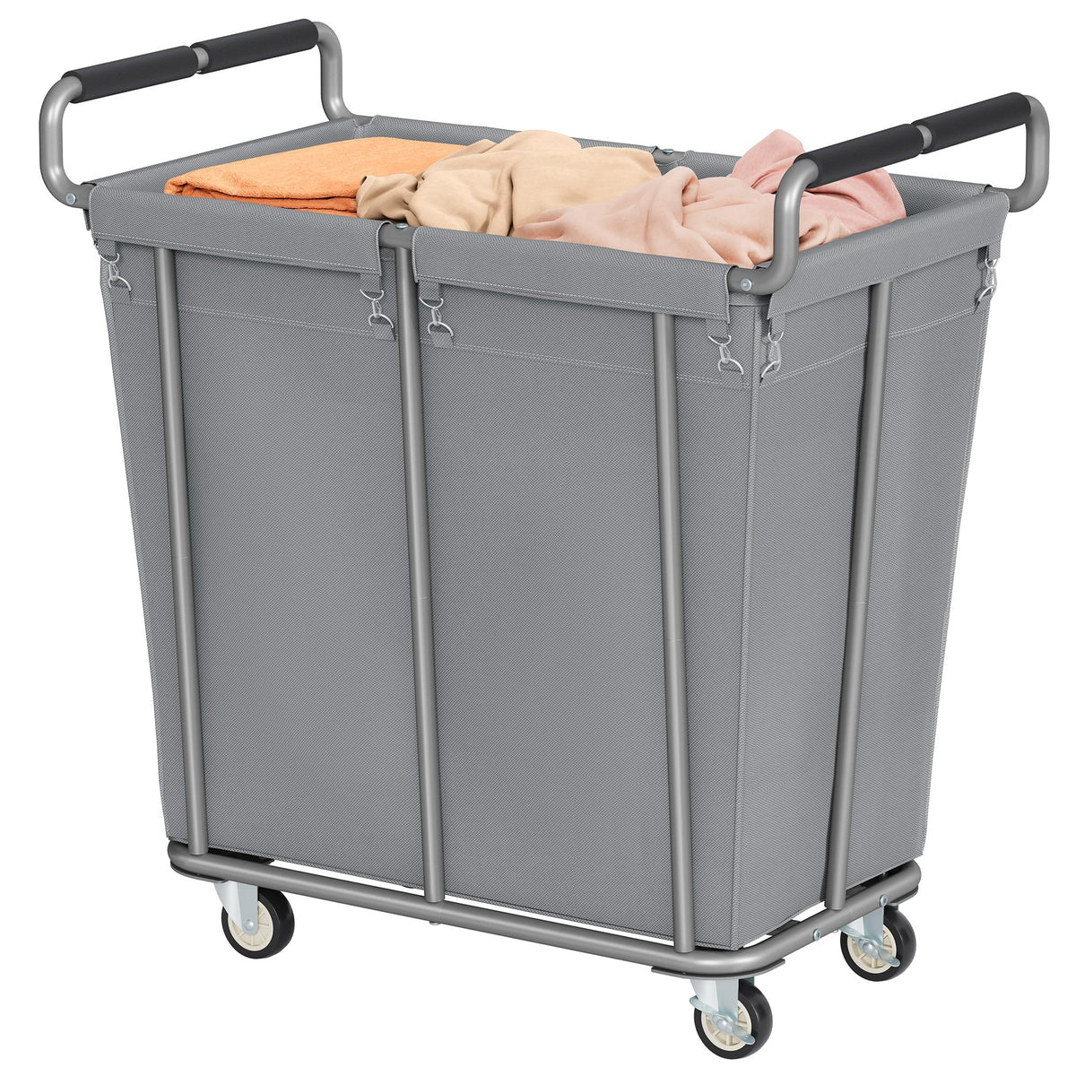 Gewudraw Extra Large Laundry Hamper with Wheels, Heavy Duty Hamper, 360L